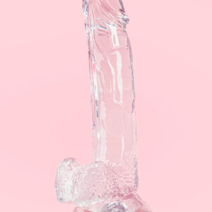 Dildo Alb Transparent XL