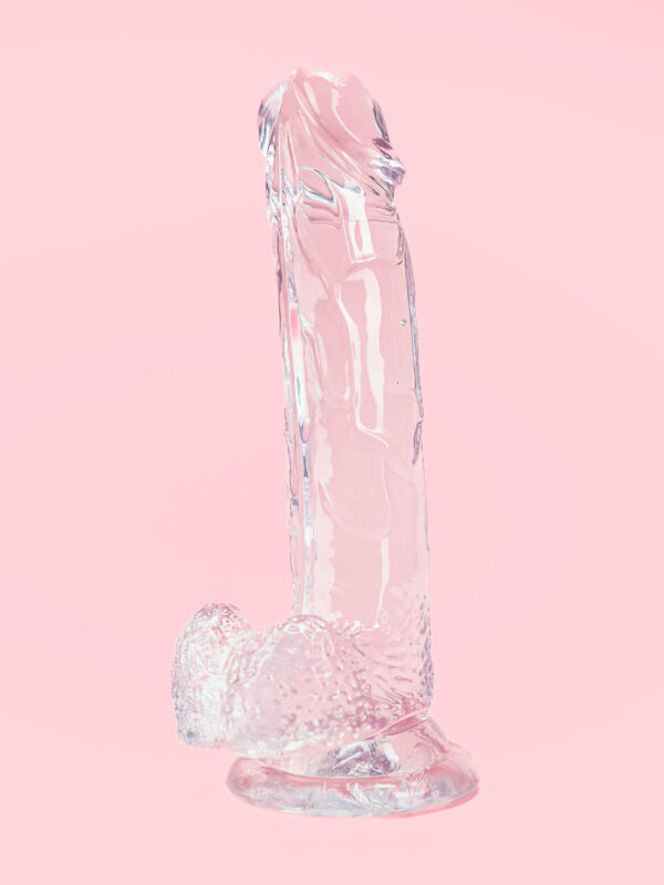 Dildo Alb Transparent XL