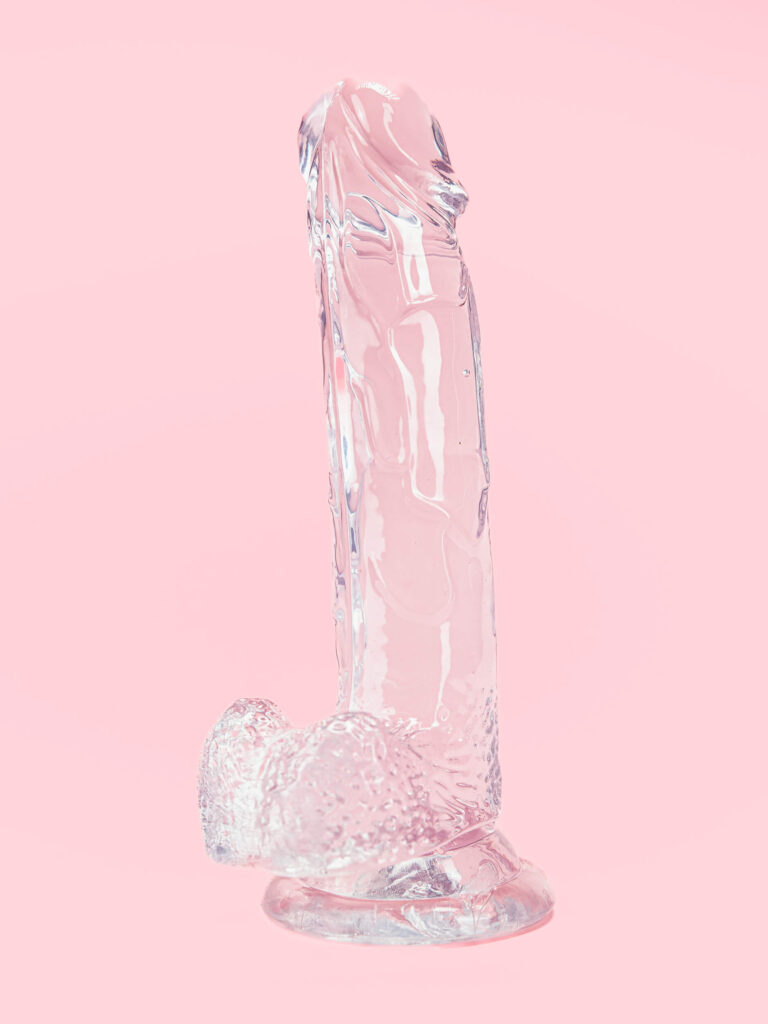 Dildo Alb Transparent XL