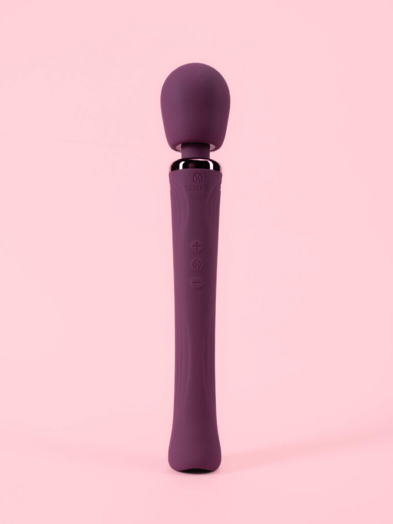 Vela - Vibrator Wand cu 20 Moduri Vibrație Premium