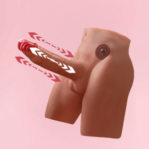 Jason - Torso cu Dildo Vibrator si Orificiu Anal