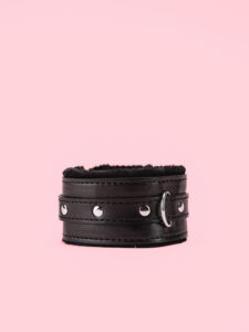 Hog Tie cu 5 Piese din Piele cu Puf