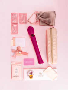 Vela - Vibrator Wand cu 20 Moduri Vibrație Premium