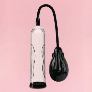 Pompă Penis Manuală cu Vacuum și Vibrații 25 cm
