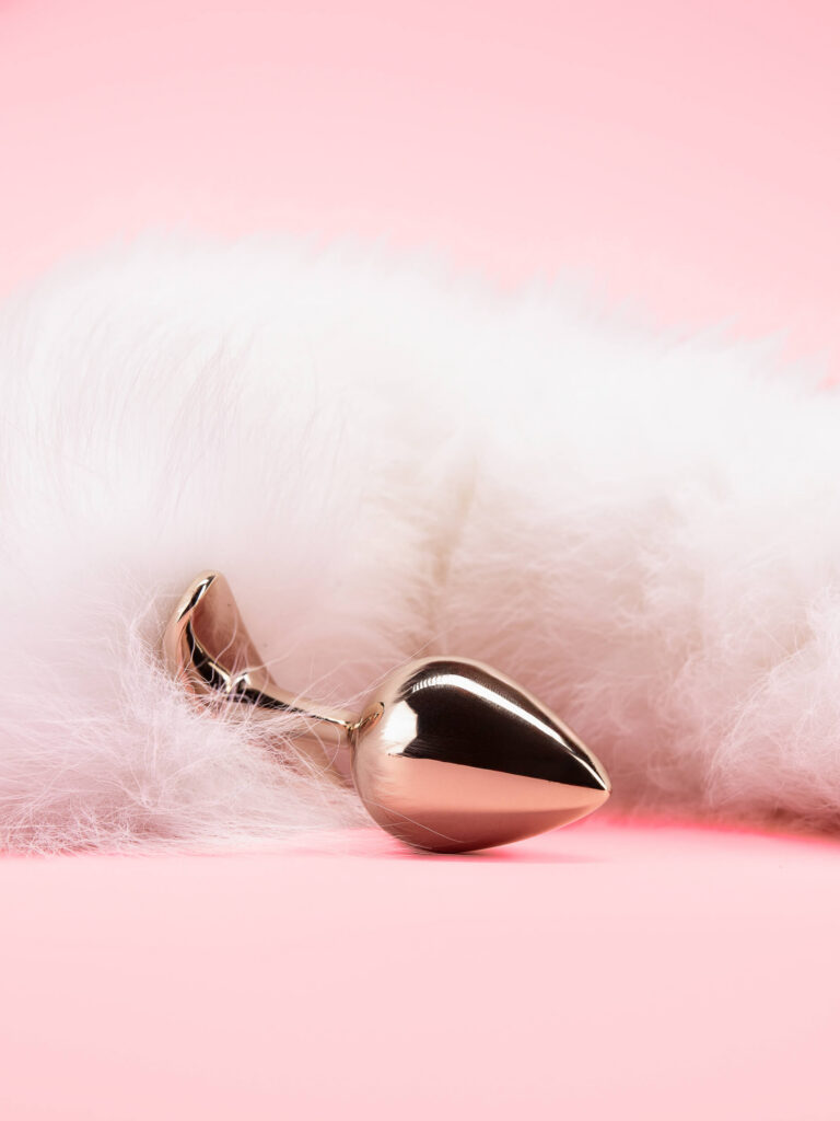Luxury Cat Tail Butt Plug cu Coada Lunga