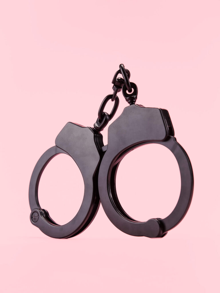Catuse Sexuale Negru Mat Politist